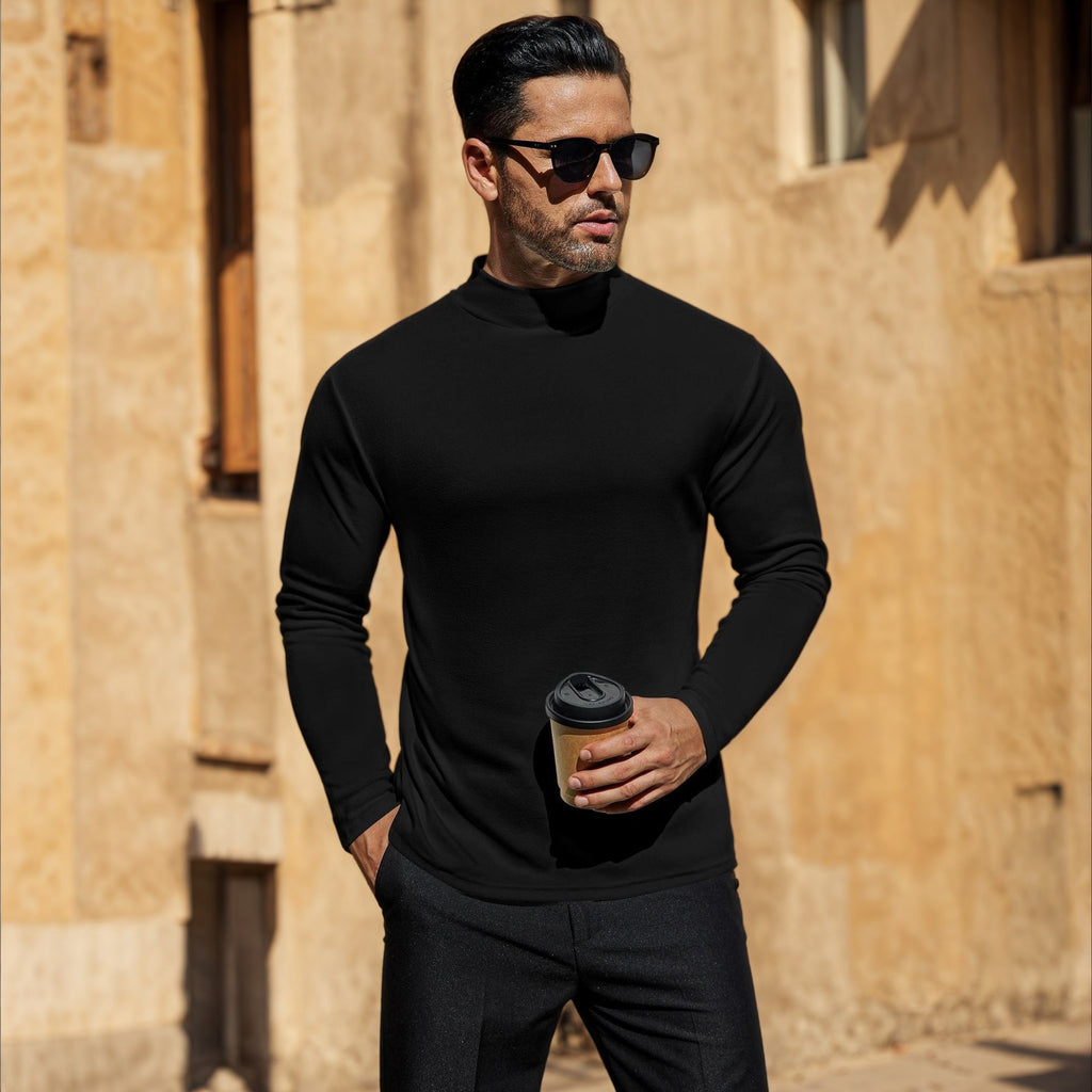 Mens Long Sleeve T-shirt Top