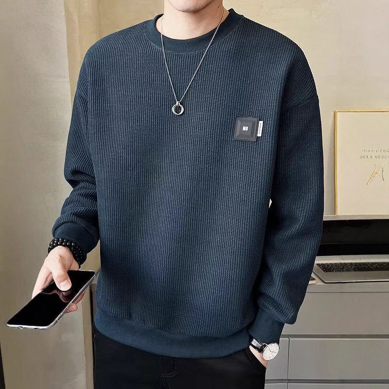 Men's Round-Neck Autumn Long-Sleeve Sweater