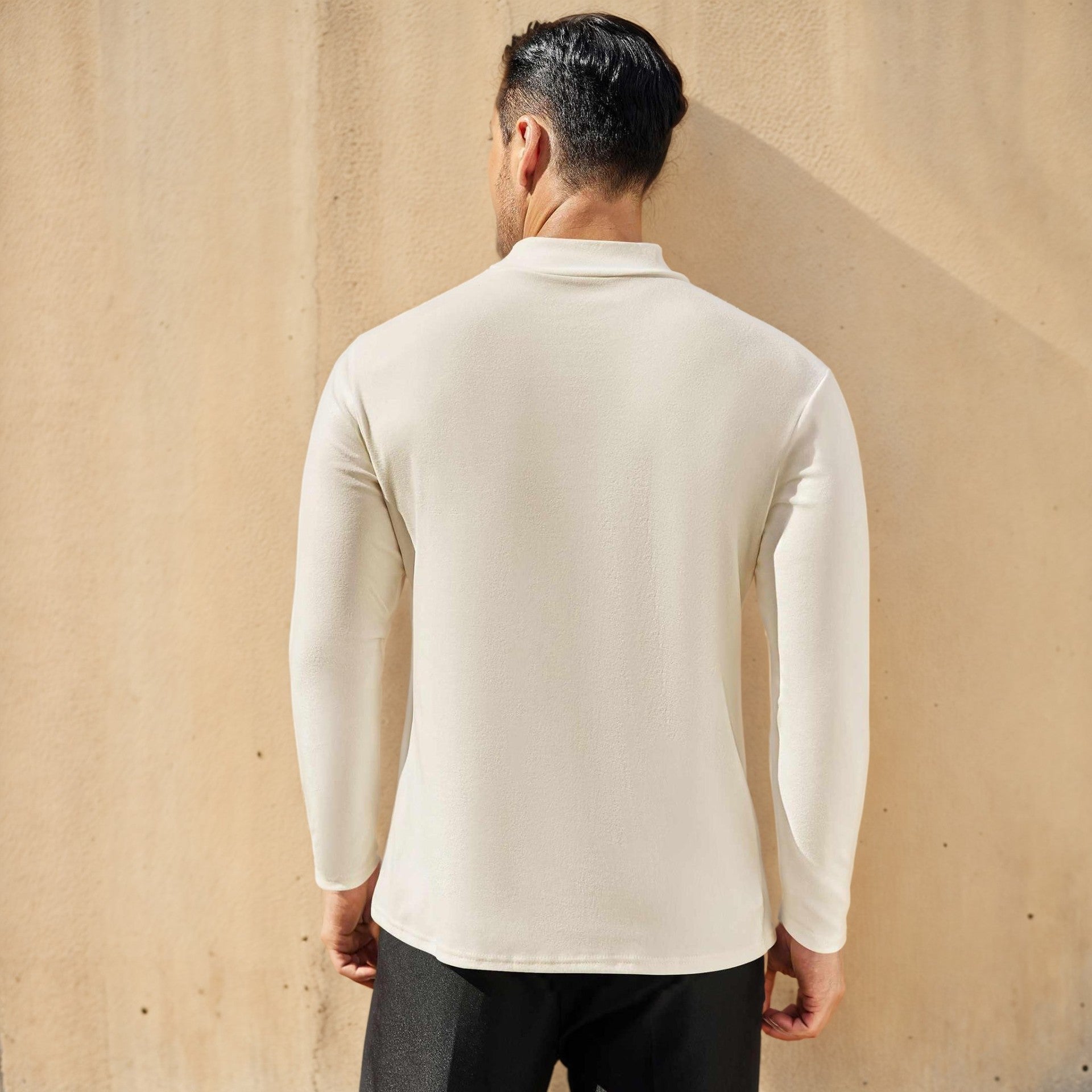 Mens Long Sleeve T-shirt Top